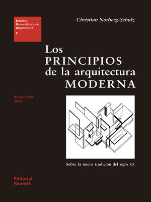 cover image of Los principios de la arquitectura moderna